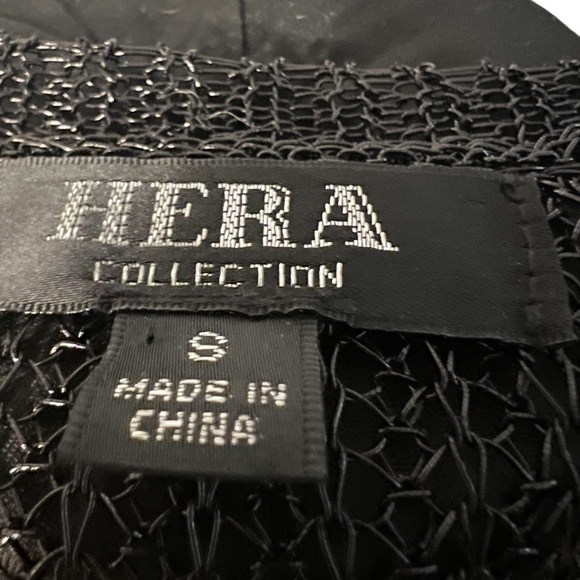 NWOT Hera Collections Chain Link Net, Top Size Small Black - Picture 11 of 14